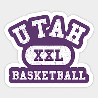 Utah Basketball III Sticker